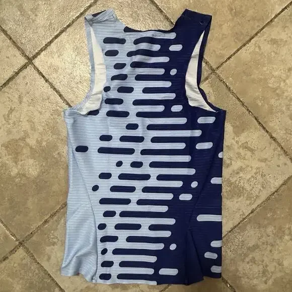 NIKE pro elite 2023 トラックスーツ XS Nike Pro Elite 2023 Team Speedsuit Blue Pink Mens Sz Large
